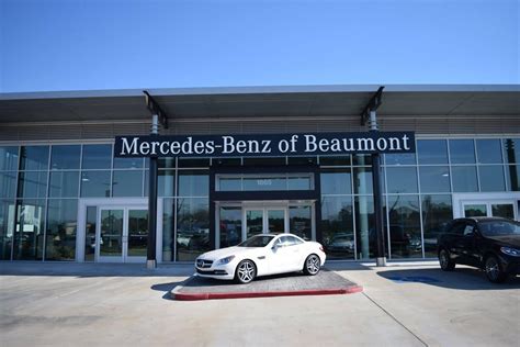 Mercedes benz of beaumont - This Saturday at Mercedes-Benz of Beaumont, we're showing our appreciation to you, our customers, ... Mercedes-Benz vehicles only. Offer valid only on 05/09/2020 SCHEDULE NOW: Front or Rear Brake Job $50 off (Double coupon if you do both front and rear) *Double coupon if you do both front and rear. Tax and shop supplies not included.